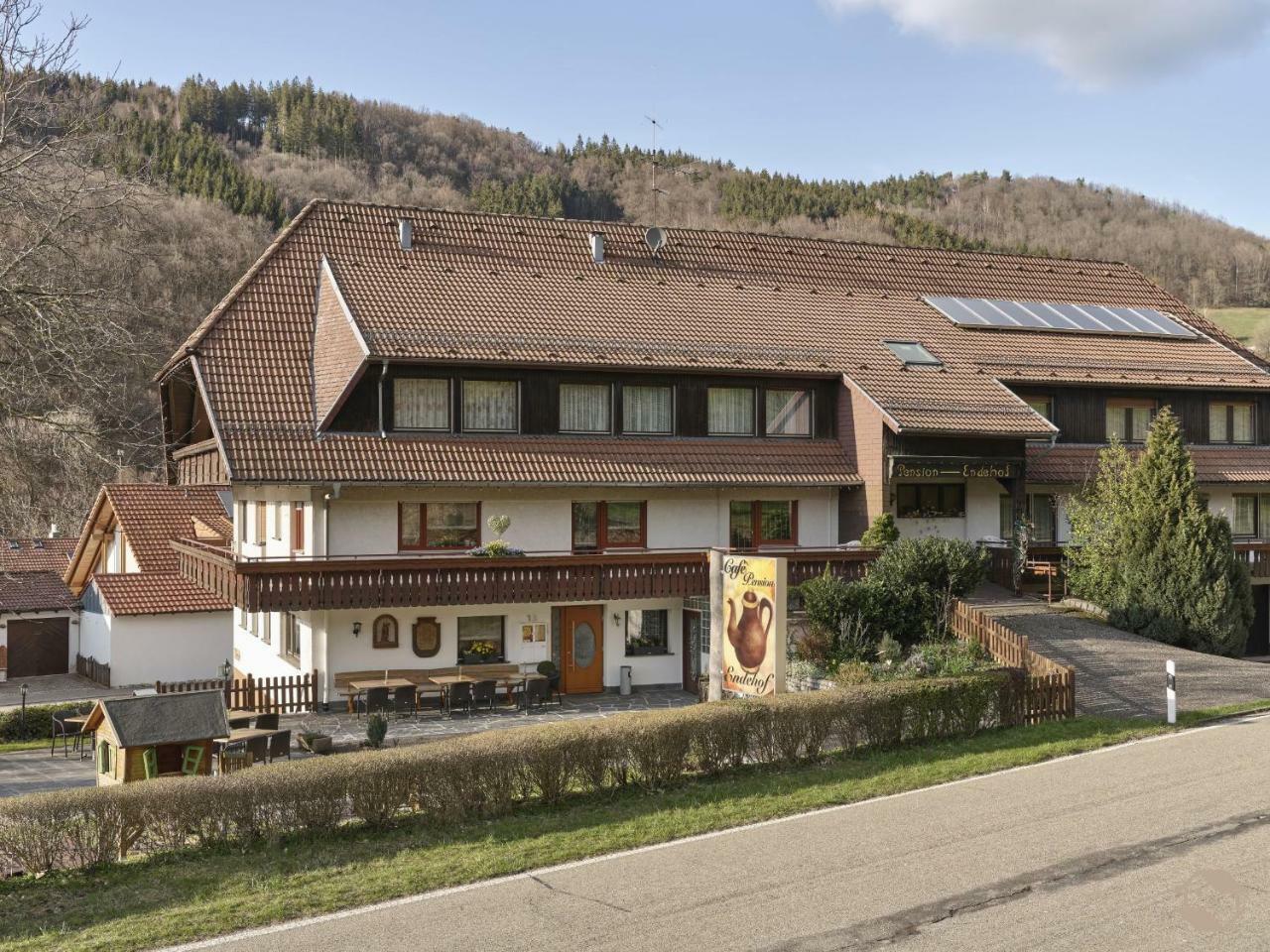 Cafe-Pension Endehof Oberprechtal ภายนอก รูปภาพ